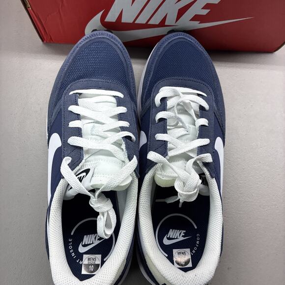 NEW Nike Waffle Navy Midnight Navy Running Sneakers FJ4195-400 Mens M 10 W 11.5 main image 7